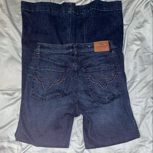 SHYANNE WOMEN’S TONAL FLARE LEG RIDING JEANS 29x32